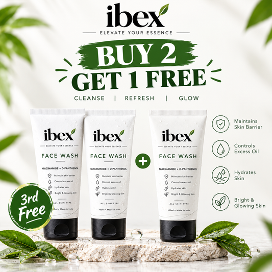 Ibex Face Wash Buy 2 Get 1 Free
